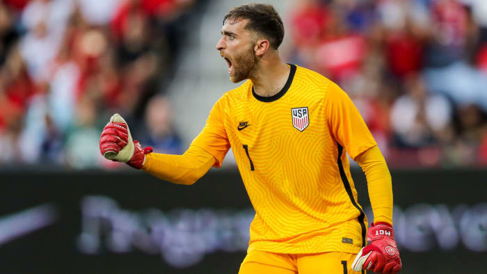 USMNT goalkeeper Matt Turner